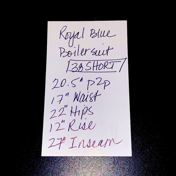 Walls FR • Royal Blue Coveralls Boiler Suit - Picture 13 of 13